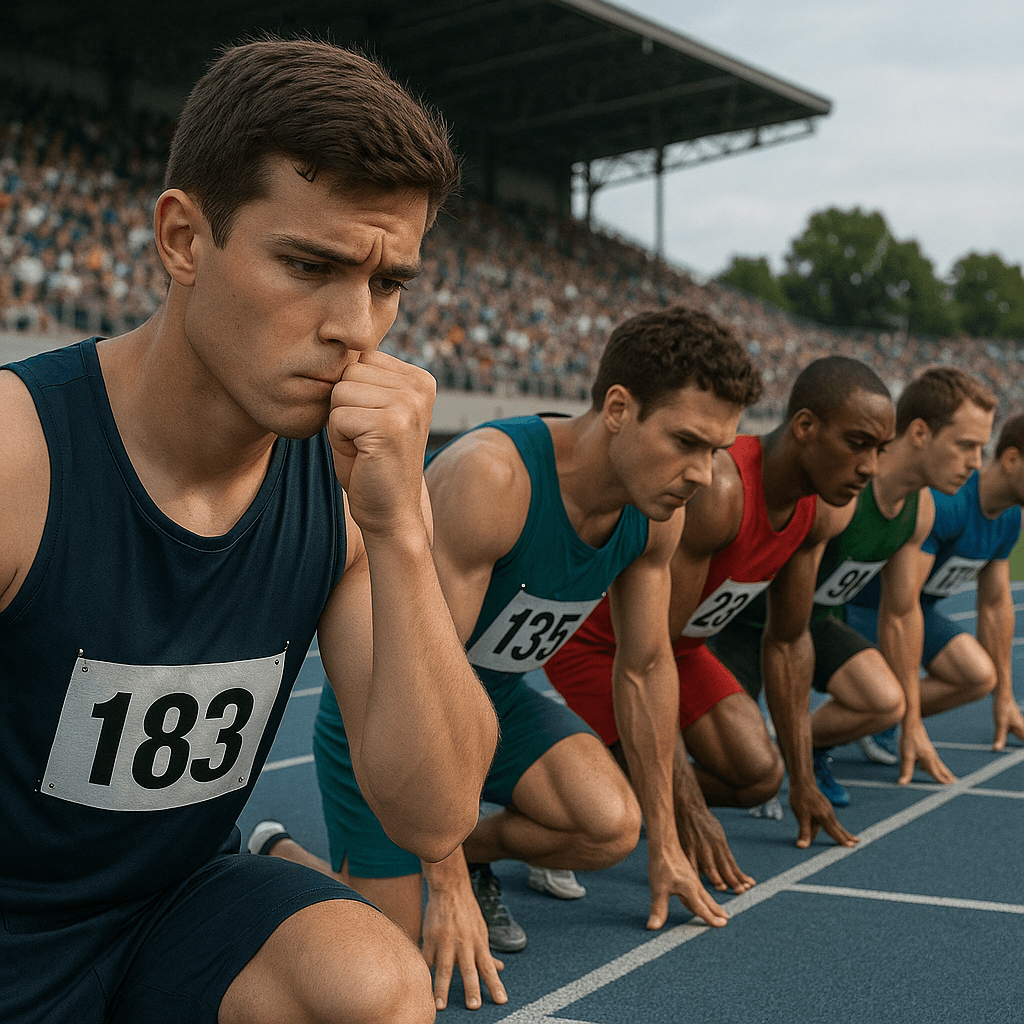 Как да се справим с притеснението преди състезание?